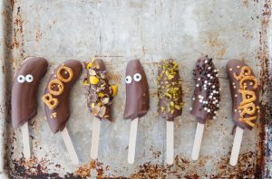 make candy into a healthy treat with bananas