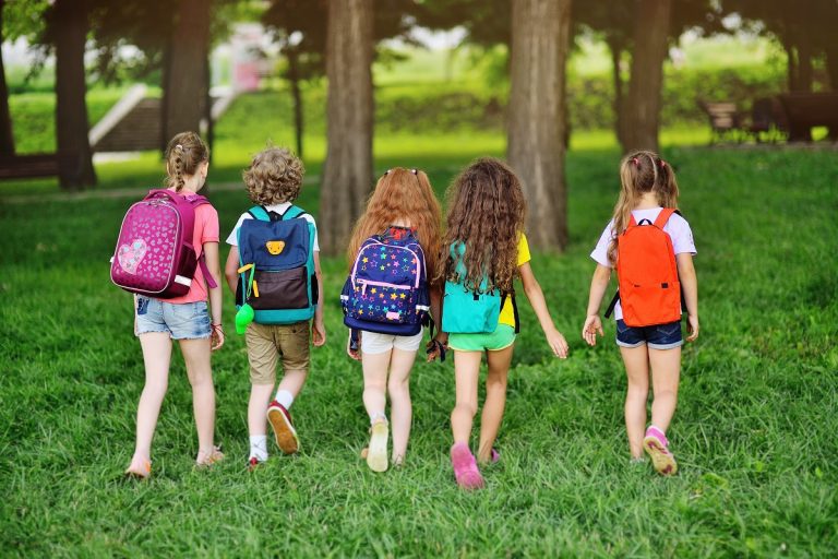 Sleepaway Camp Pack List (and fun non-essential bunk junk kids love) kids at summer camp